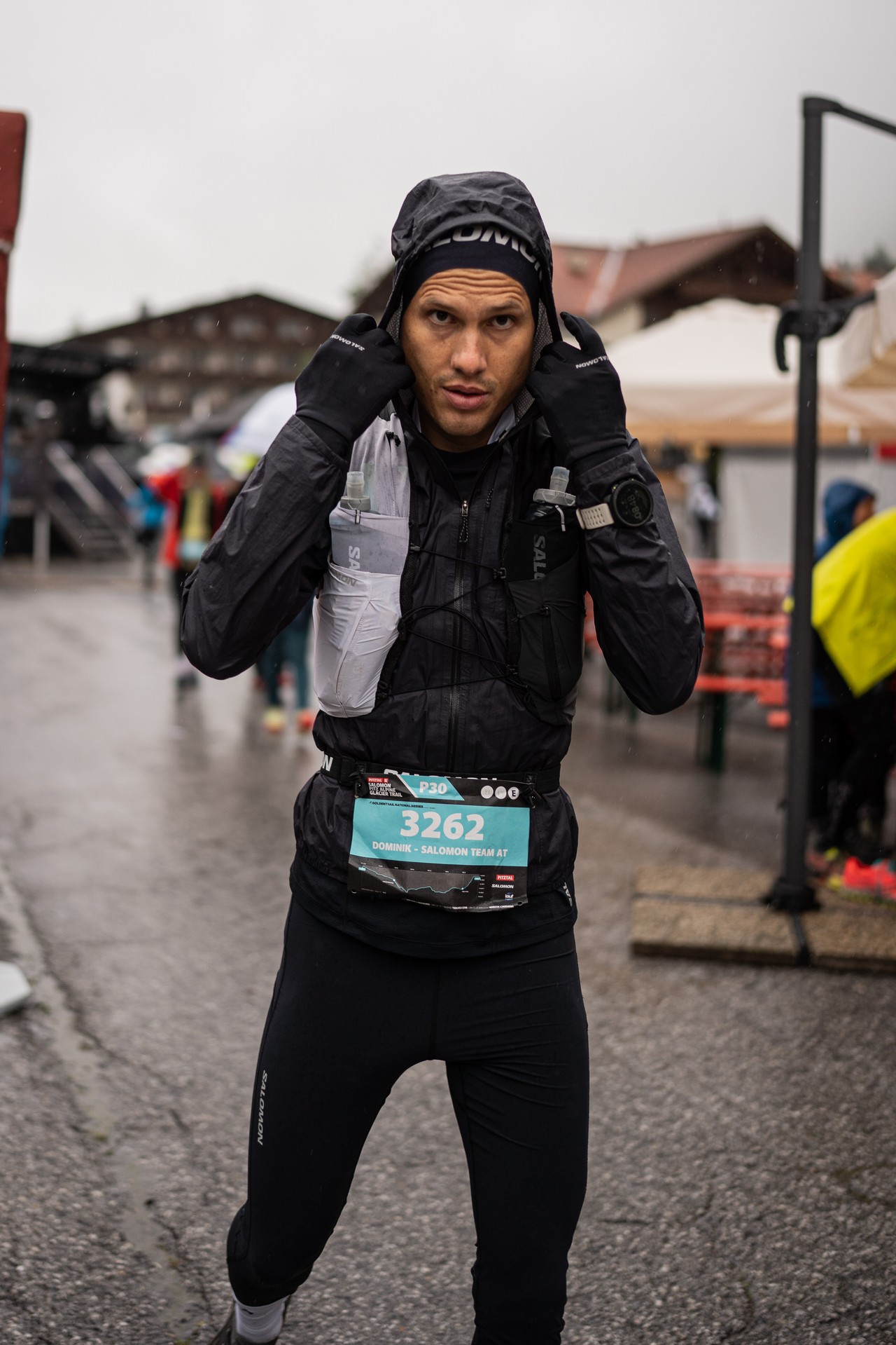Dominik Matt bei einem Trailrunning-Wettkampf